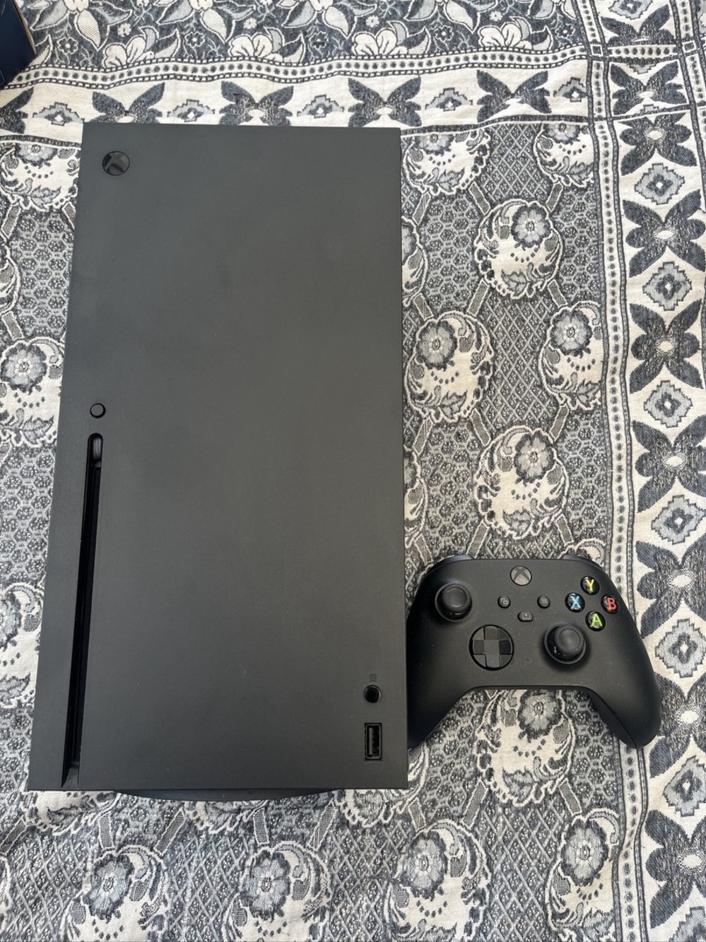 Microsoft Xbox Series X Matte Black Console with Wireless Controller